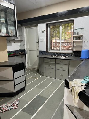 Kitchen in 4 BHK Villa at Swatik Ganga, Sopan Baug – for Sale