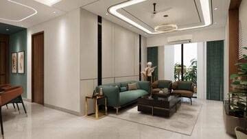 Living Room in 3 BHK Apartment at SG Vista, Raj Nagar Extension – for Sale