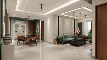 Living Room in 3 BHK Apartment at SG Vista, Raj Nagar Extension – for Sale