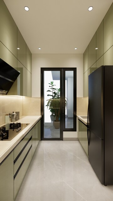 Kitchen in 3 BHK Apartment at SG Vista, Raj Nagar Extension – for Sale