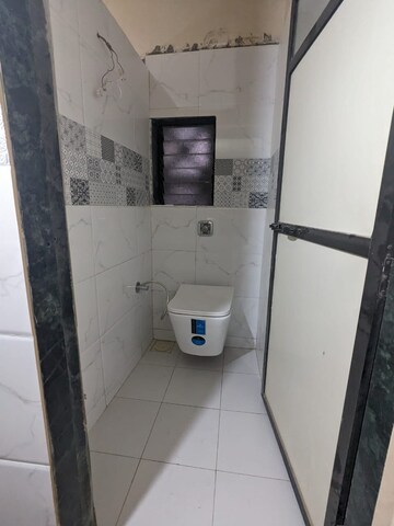 Bathroom in 1 BHK Apartment at Manikchand Apartment, Kalwa – for Rent
