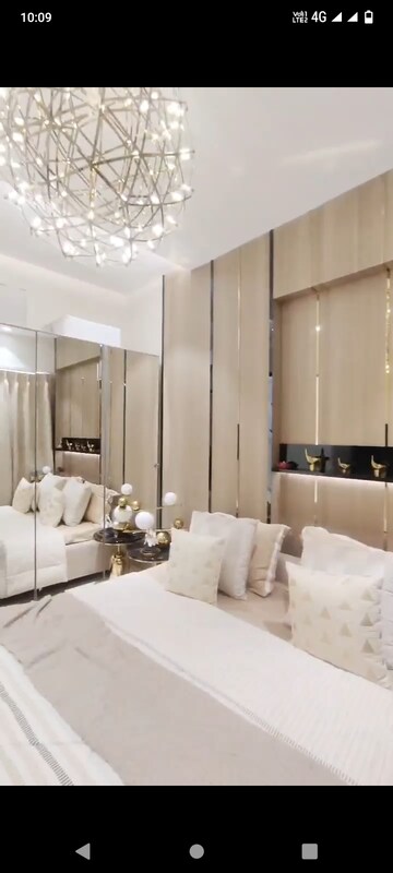 Master Bedroom in 3 BHK Apartment at Raghav Paradise, Borivali East – for Sale