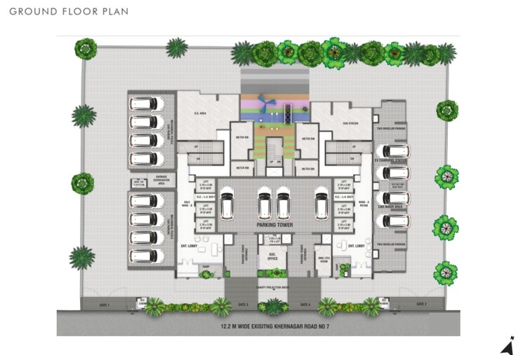 Master Plan, rustomjee-stella 2 Bedroom 695 Sq.Ft. Apartment In Bandra East Mumbai 6534069