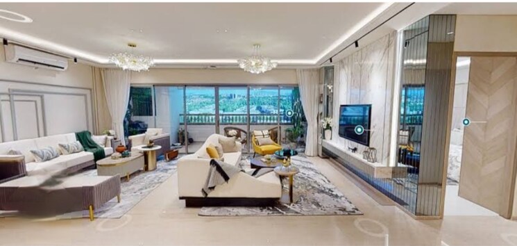 Living Room, lodha-acenza 4 Bedroom 2100 Sq.Ft. Apartment In Andheri East Mumbai 6538464