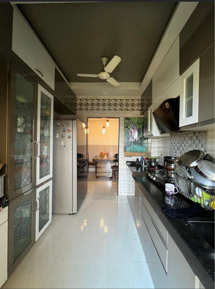 Kitchen, rajhans-kshitij-iris 3 Bedroom 1350 Sq.Ft. Apartment In Vasai West Palghar 6541172