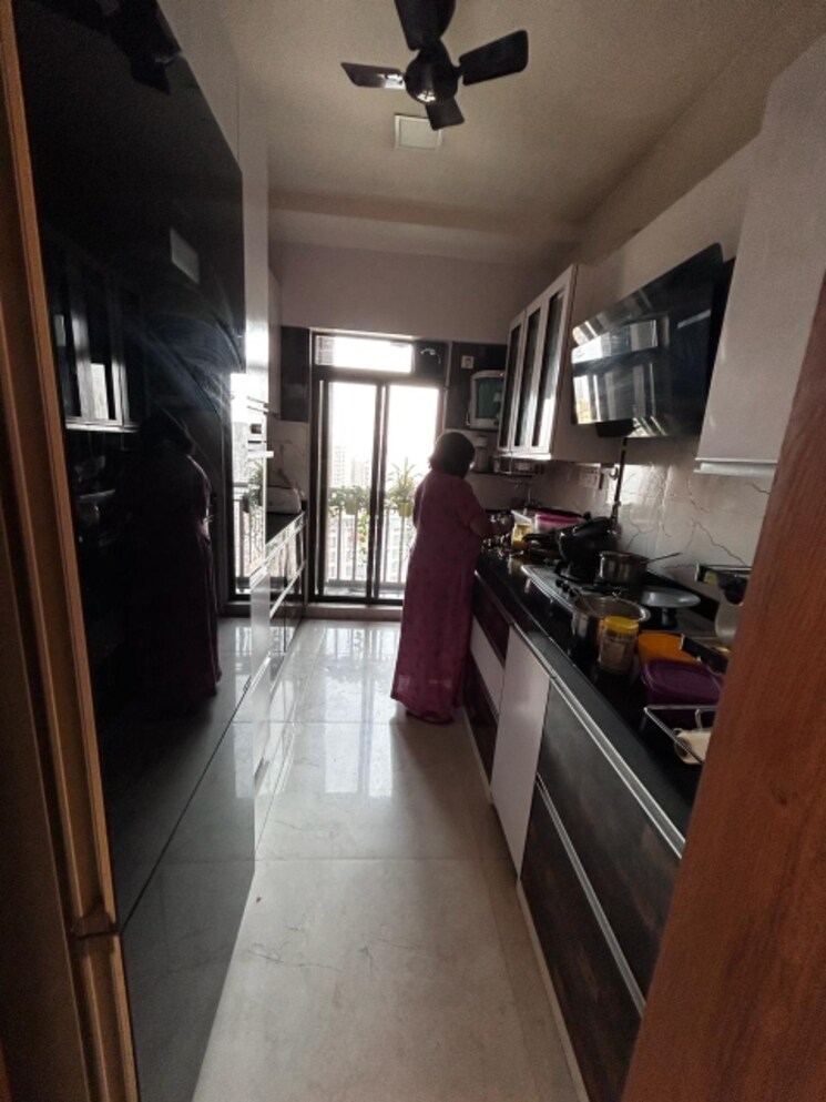 Kitchen, harmony-signature-towers 3 Bedroom 1100 Sq.Ft. Apartment In Owale Thane 6544567