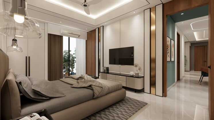 Bedroom, sg-vista 4 Bedroom 2650 Sq.Ft. Apartment In Raj Nagar Extension Ghaziabad 6544990