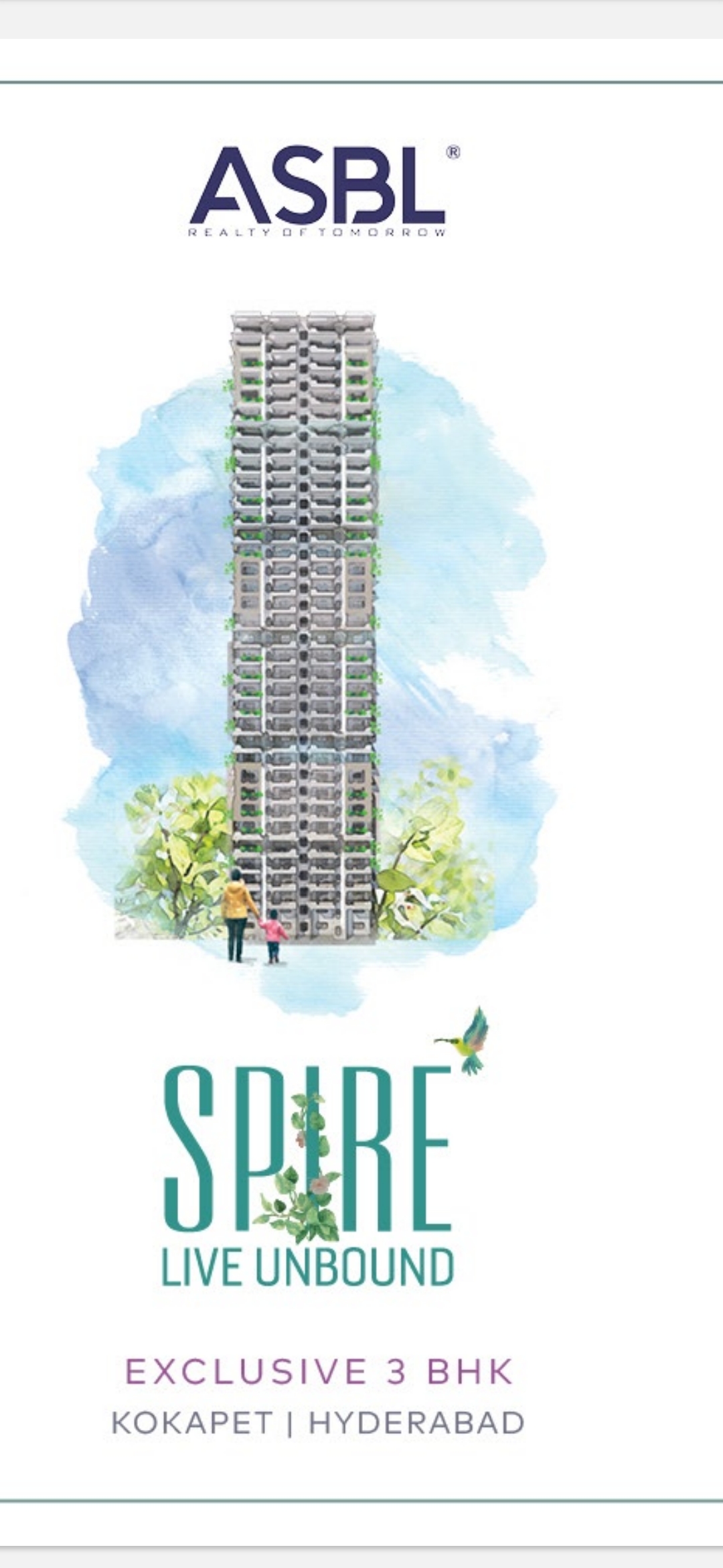 3 BHK Apartment For Resale in ASBL Spire Kokapet Hyderabad  6547397