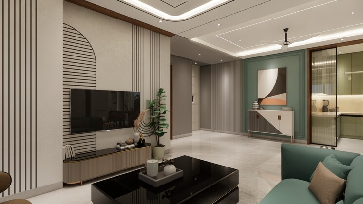 Kitchen, sg-vista 3 Bedroom 2000 Sq.Ft. Apartment In Raj Nagar Extension Ghaziabad 6548866