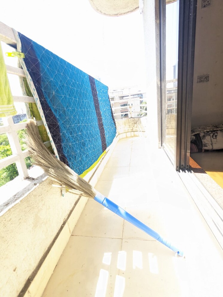 Balcony, parsik nagar 1 Bedroom 600 Sq.Ft. Apartment In Parsik Nagar Thane 6549353