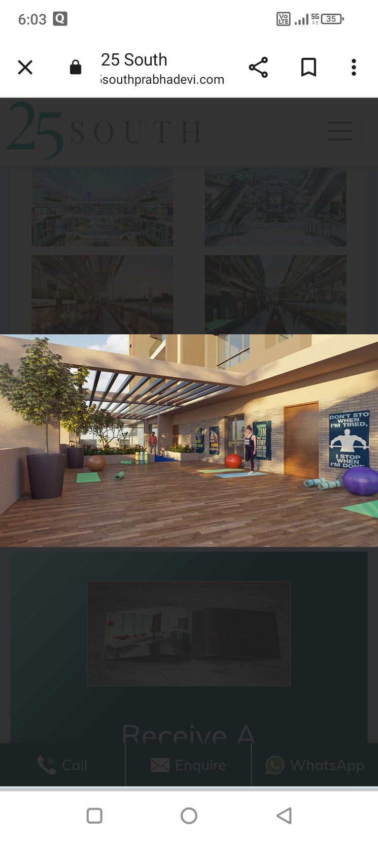 Gym, hubtown-25-south 4 Bedroom 2115 Sq.Ft. Apartment In Prabhadevi Mumbai 6552363