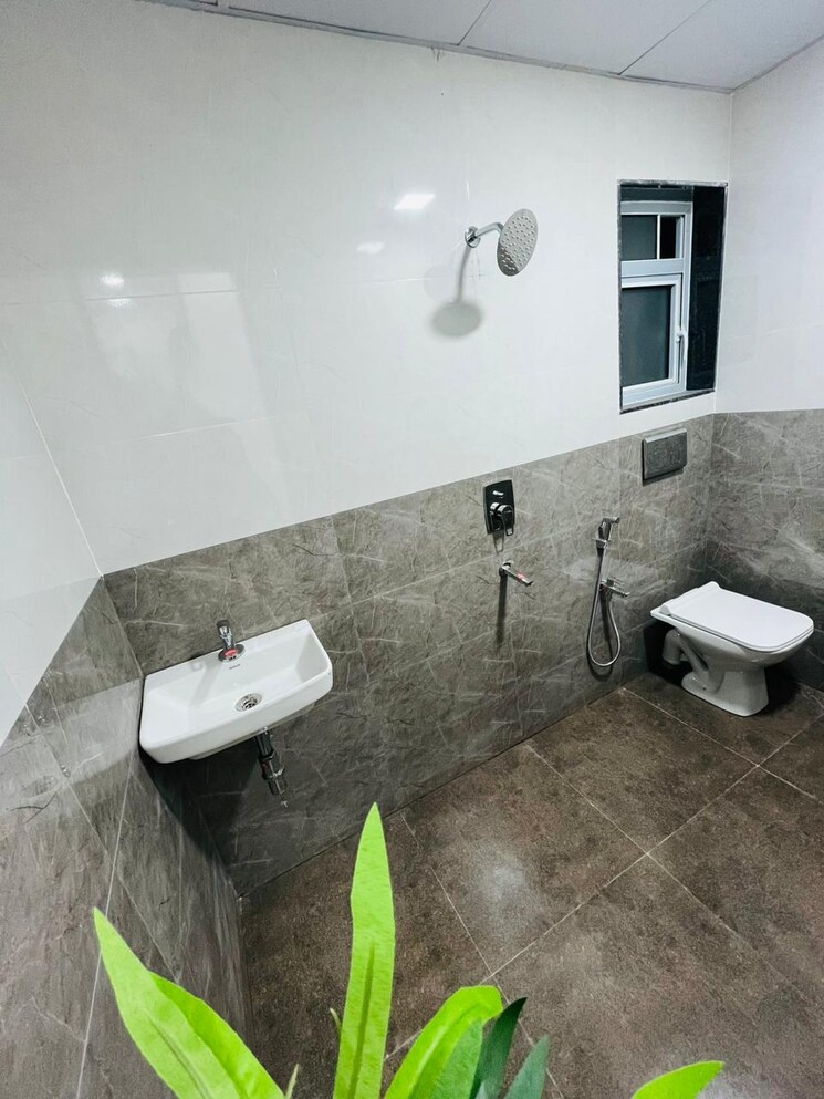Bathroom, dosti-greater-thane 2 Bedroom 535 Sq.Ft. Apartment In Kalher Thane 6553556