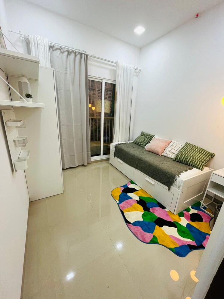 Master Bedroom, dosti-greater-thane 2 Bedroom 535 Sq.Ft. Apartment In Kalher Thane 6553556