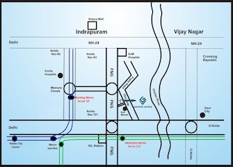 2 BHK Builder Floor For Resale in Creators Gayatri Vatika Sector 123 Noida  6555045