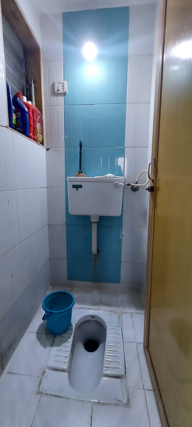 Bathroom, parsik nagar 1 Bedroom 680 Sq.Ft. Apartment In Parsik Nagar Thane 6556127