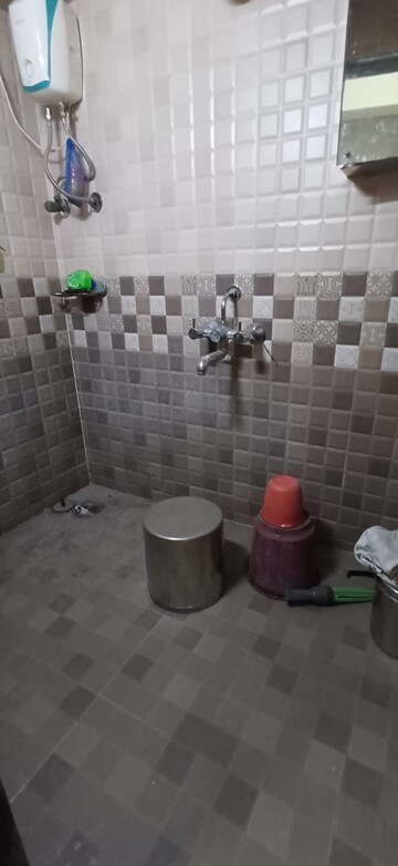 Bathroom in 1 BHK Apartment at Parsik Nagar – for Sale