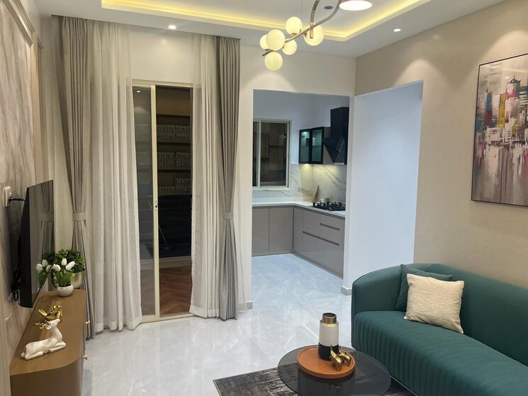 Living Room, intercontinental-the-urbana 1 Bedroom 521 Sq.Ft. Apartment In Chakan Pune 6557706