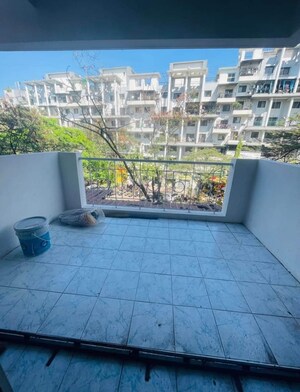 Balcony in 2 BHK Apartment at Kumar Pushpak, Kondhwa – for Sale