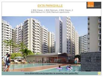 1 BHK Apartment For Rent in Ekta Parks Ville Virar West Mumbai 6562526