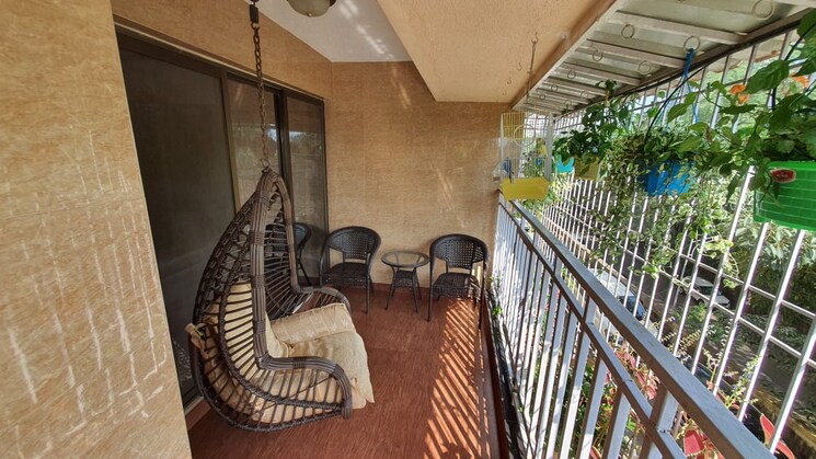 Balcony, cosmos-horizon 3 Bedroom 1000 Sq.Ft. Apartment In Kapur Bawdi Thane 6563448