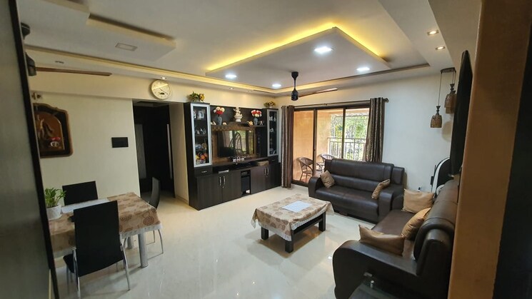 Living Room, cosmos-horizon 3 Bedroom 1000 Sq.Ft. Apartment In Kapur Bawdi Thane 6563448
