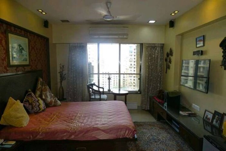Bedroom, viola-alba 4 Bedroom 1650 Sq.Ft. Apartment In Powai Mumbai 6566290