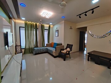 Living Room in 2 BHK Apartment at Shubhtej Tower, Kalwa – for Sale