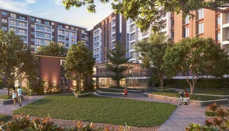 Garden, kohinoor-viva-pixel 3 Bedroom 1100 Sq.Ft. Apartment In Dhanori Pune 6569816