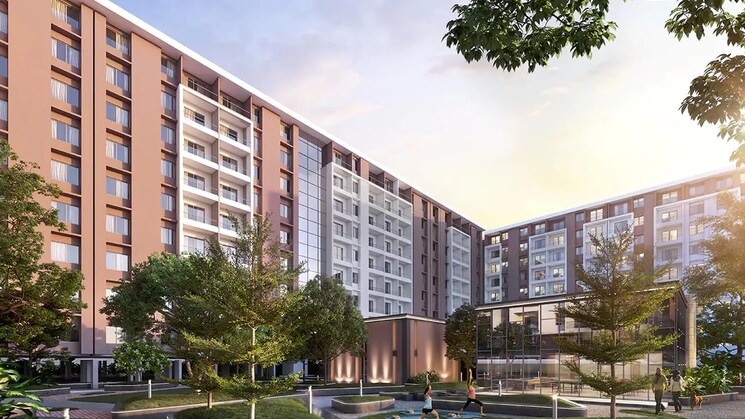 Exterior View, kohinoor-viva-pixel 3 Bedroom 1100 Sq.Ft. Apartment In Dhanori Pune 6569816