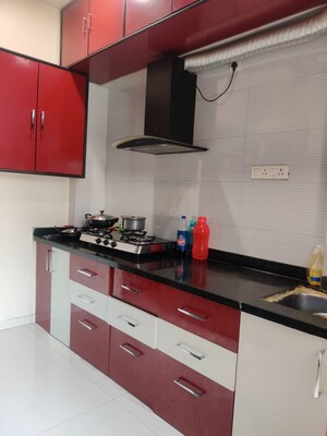 Kitchen in 2 BHK Apartment at Goel Ganga Florentina, Nibm Annexe – for Sale