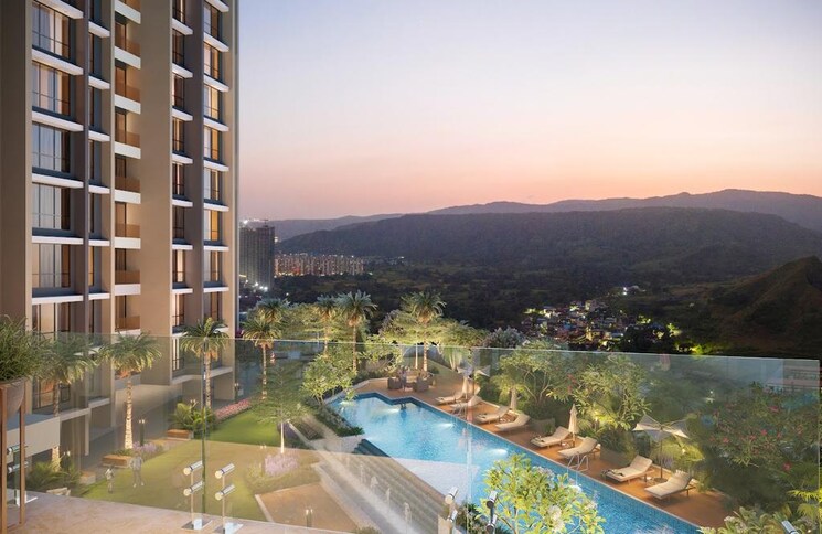 Swimming Pool, satyam-regents-park 2 Bedroom 611 Sq.Ft. Apartment In Kharghar Navi Mumbai 6577454