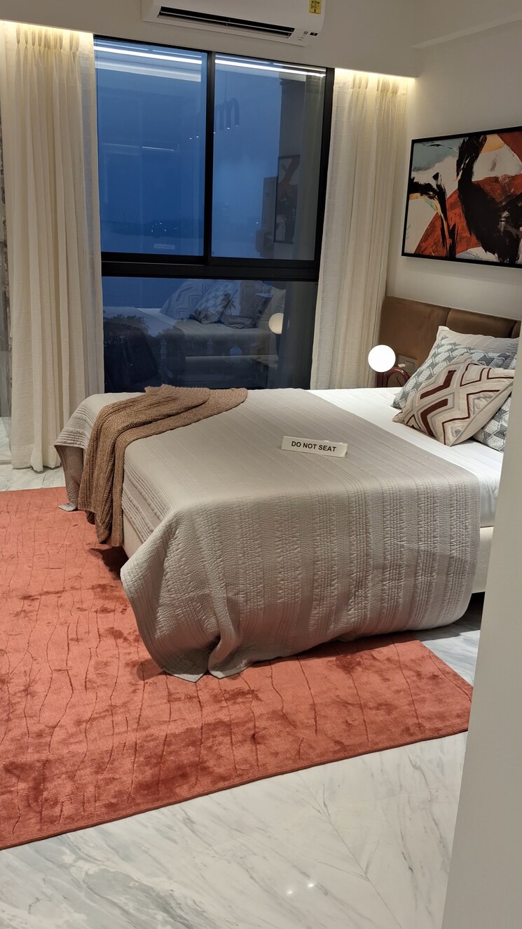 Bedroom, prescon-midtown-bay 3 Bedroom 1240 Sq.Ft. Apartment In Mahim West Mumbai 6579698