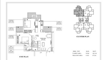 2 BHK Apartment For Resale in SRS Hightech Affordable Homes Sector 87 Faridabad  6582290