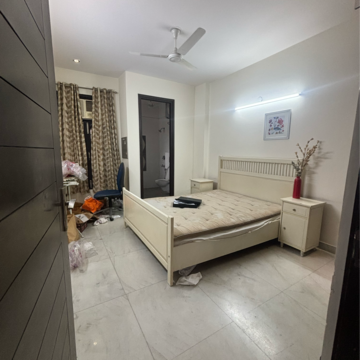 Living Room in 3 BHK Builder Floor at Sushant Lok I – for Rent