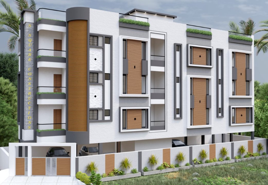 2 BHK Flats for sale in Loganathan Nagar Chennai - 3+ 2 BHK Flats in  Loganathan Nagar Chennai