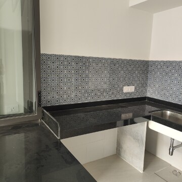 Kitchen in 1 BHK Apartment at Lodha Crown Quality Homes, Majiwada – for Rent