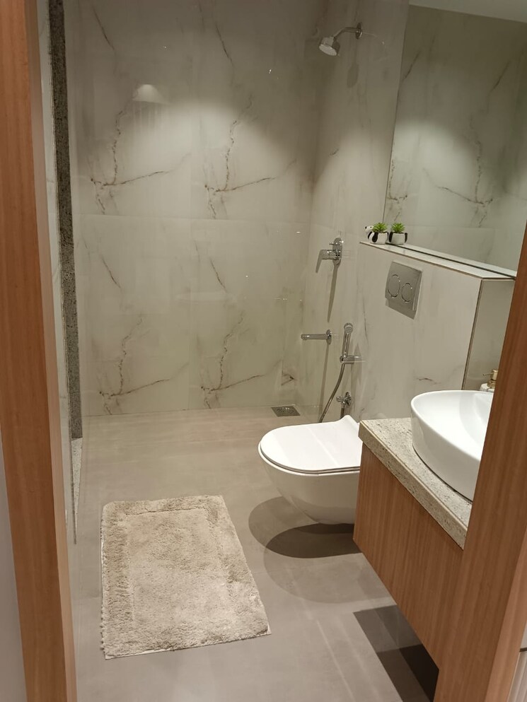 Bathroom, runwal-25-hour-life 1 Bedroom 441 Sq.Ft. Builder Floor In Manpada Thane 6590624