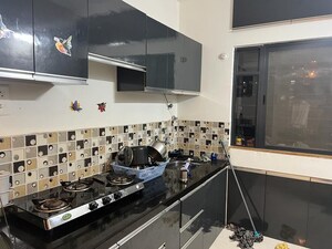 Kitchen in 2 BHK Apartment at Kumar Pebble Park, Hadapsar – for Sale