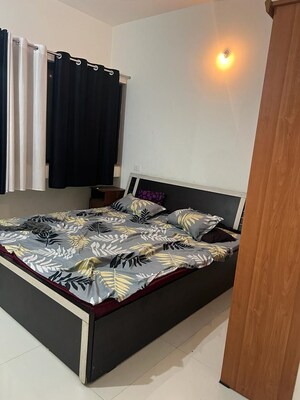 Bedroom in 2 BHK Apartment at Kumar Pebble Park, Hadapsar – for Sale