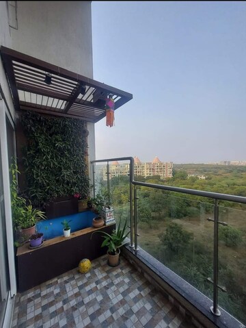 Balcony in 2 BHK Apartment at Axis Vertiga, Mohammadwadi – for Sale