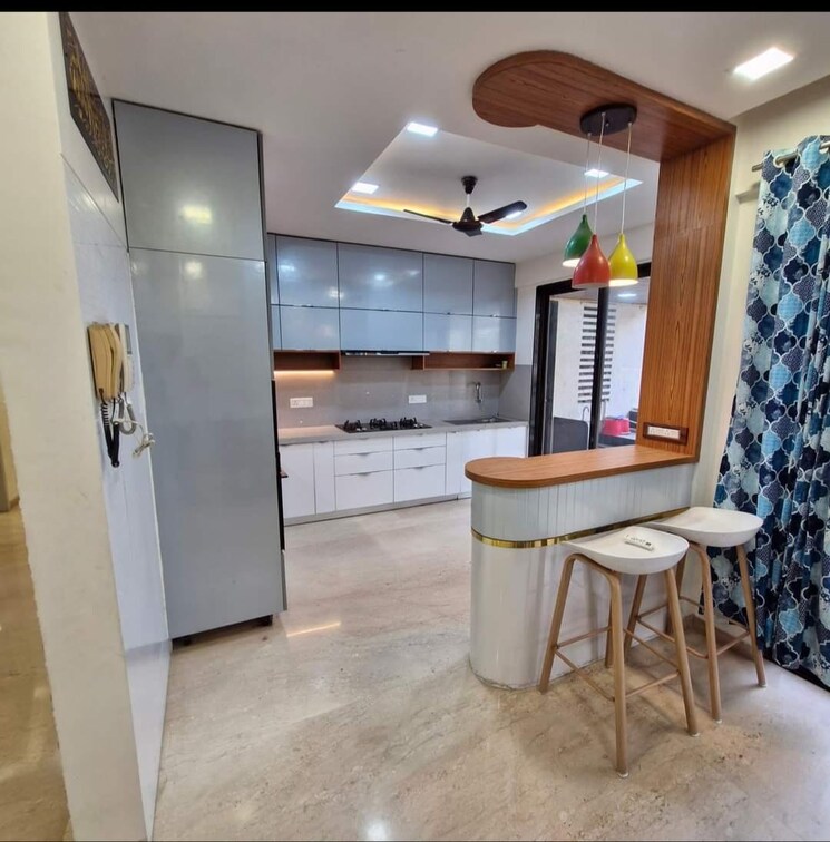 Kitchen, ekta-california-santa-clara 4 Bedroom 3200 Sq.Ft. Apartment In Kondhwa Pune 6590928