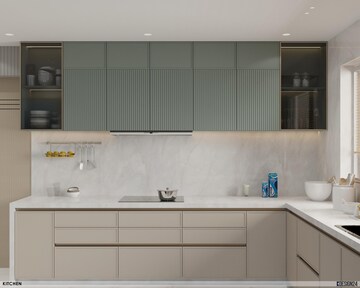 Kitchen in 3 BHK Apartment at Vesu – for Sale