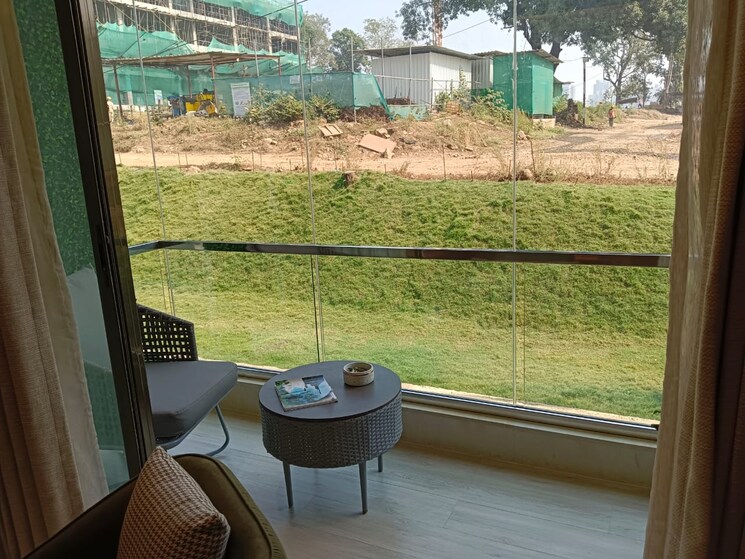 Balcony, runwal-25-hour-life 4 Bedroom 1268 Sq.Ft. Builder Floor In Manpada Thane 6591524