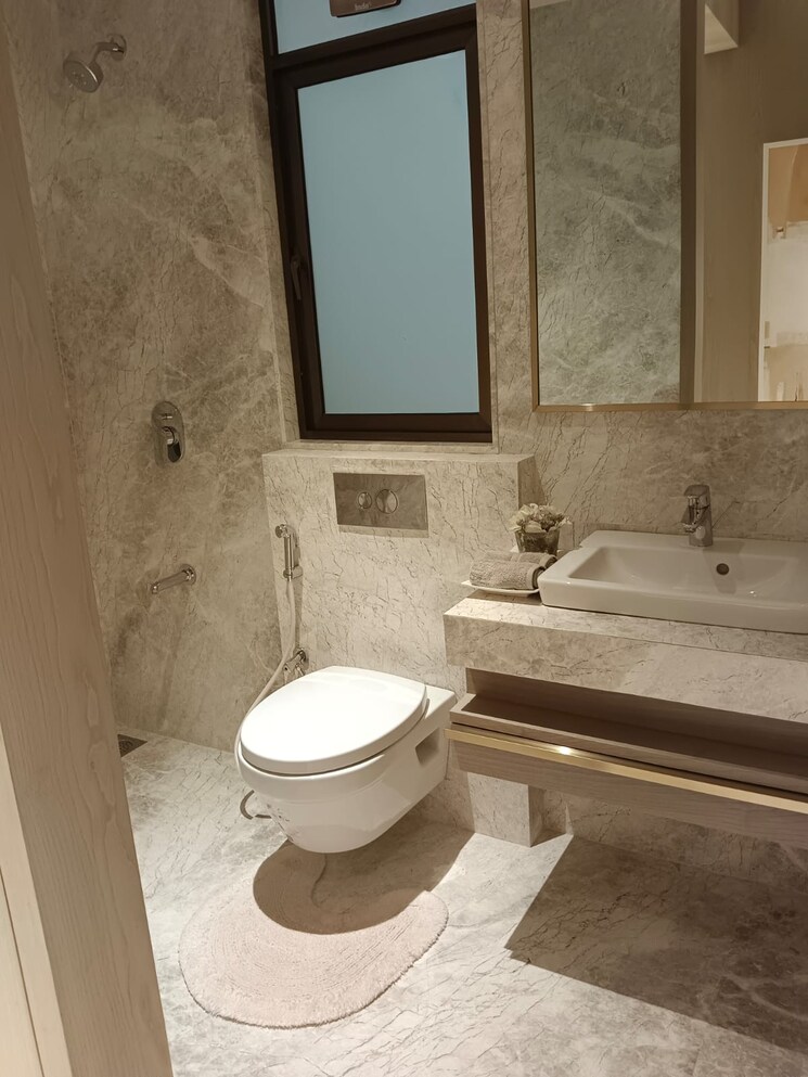 Bathroom, runwal-25-hour-life 4 Bedroom 1268 Sq.Ft. Builder Floor In Manpada Thane 6591524