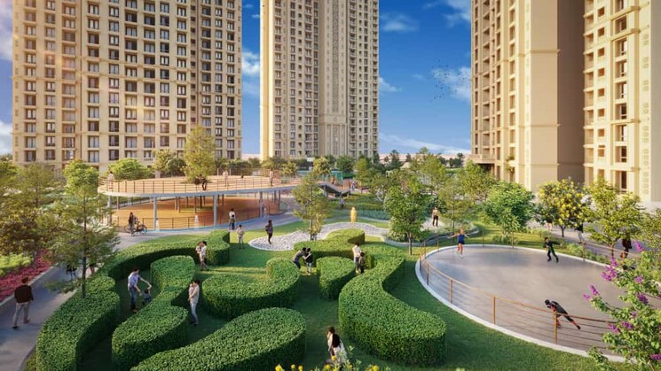 Garden, hiranandani-fortune-city 4 Bedroom 1630 Sq.Ft. Builder Floor In New Panvel Navi Mumbai 6591590