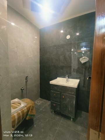 Bathroom in 4 BHK Builder Floor at Chattarpur – for Sale