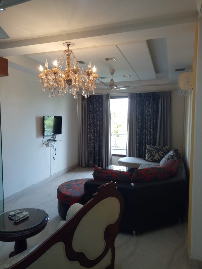 Rental 3 Bedroom 2000 Sq.Ft. Apartment in RWA Defence Colony Block A