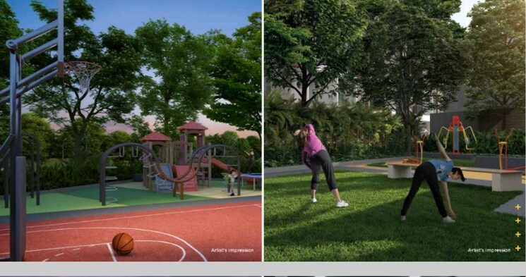 Garden, rama-krystal-one 2 Bedroom 668 Sq.Ft. Apartment In Moshi Pune 6593505