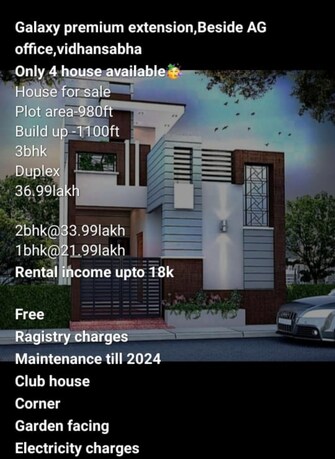 3 BHK Independent House For Resale in Vidhan Sabha Marg Raipur  6596140