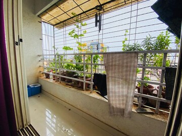 Balcony in 1 BHK Apartment at Aarav Heights, Dombivli West – for Sale